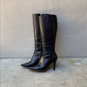 Ralph Lauren // pointy toed stiletto boots